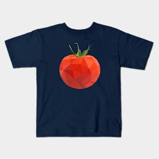 Tomato Low Poly Art Kids T-Shirt